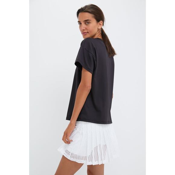 TUCKERNUCK SPORT Black Short Sleeve Performance Jersey Ryan Boyfriend Tee M NWT - Picture 4 of 8